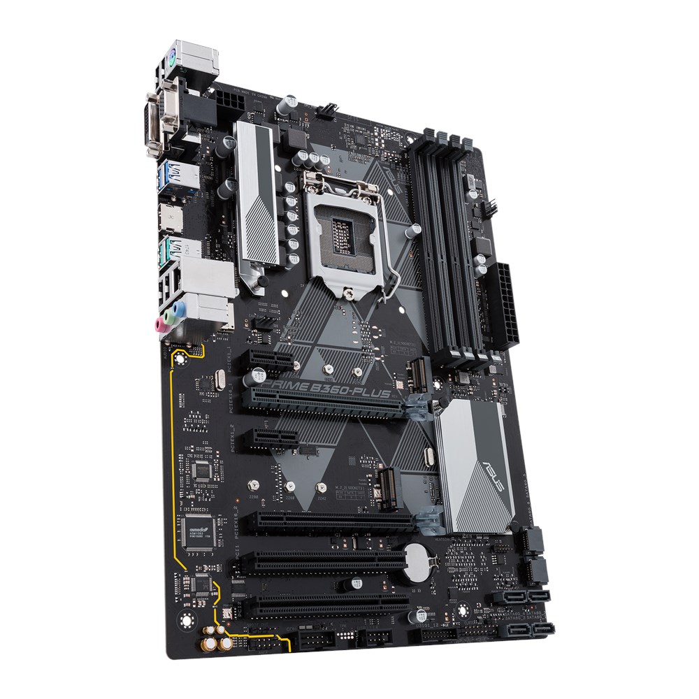 ASUS PRIME B360-PLUS 希少PCI搭載 【PT1PT2】 Asus Prime B360-Plus - Motherboard Specifications On MotherboardDB